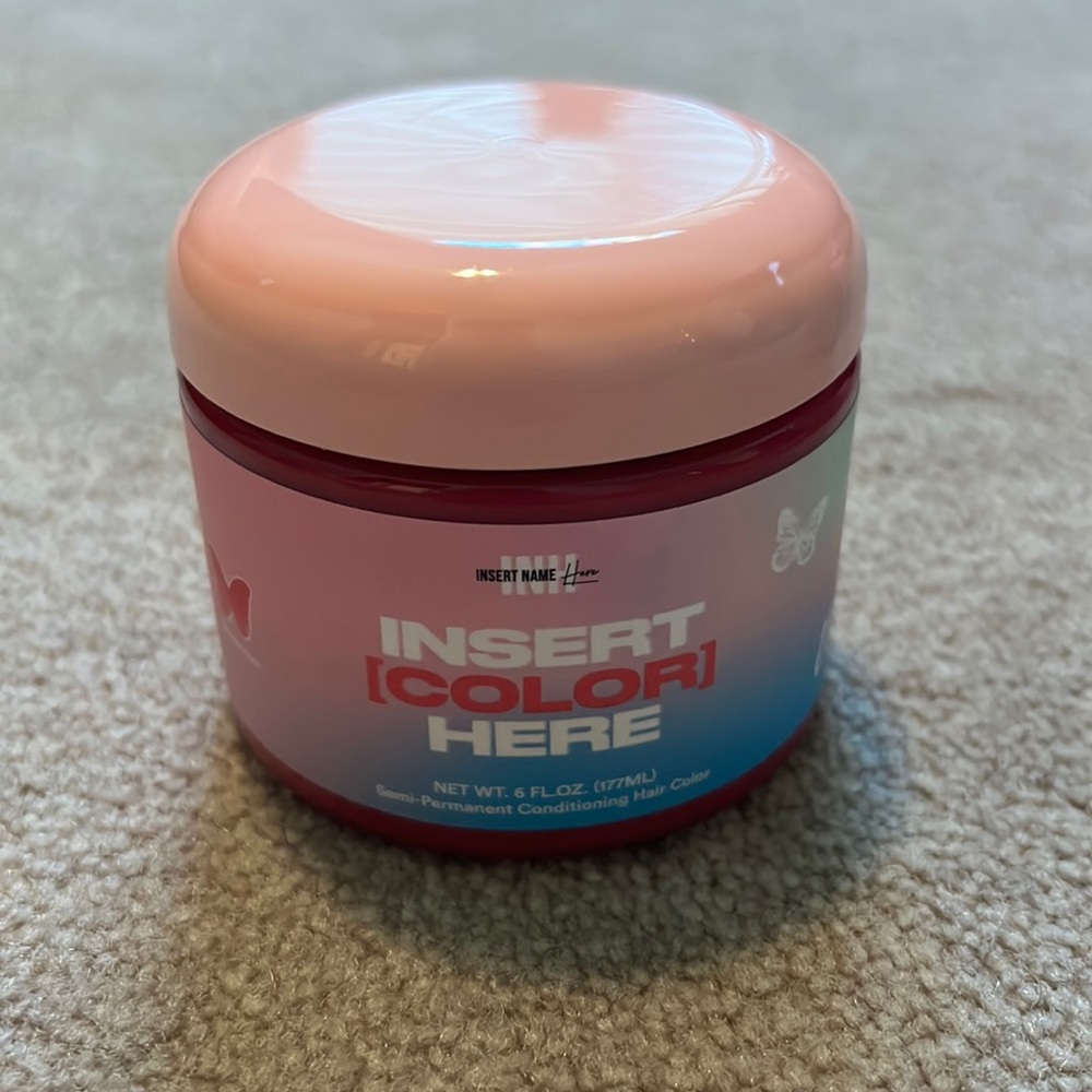 Pink Semi-Permanent hair dye